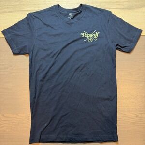 Top Golf Tee Shirt Unisex Small Navy‎